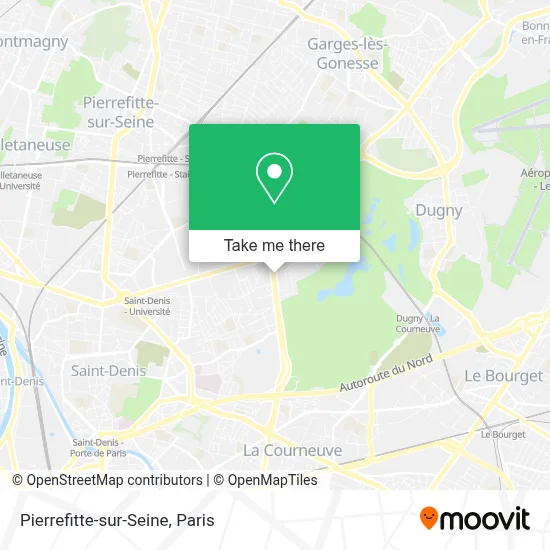 Pierrefitte-sur-Seine map