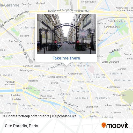 How To Get To Cite Paradis In Paris By Metro Bus Train Or Rer