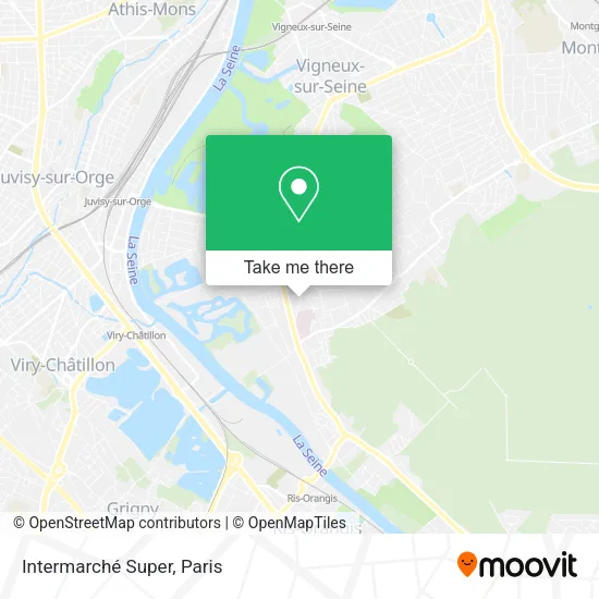 Intermarché Super map