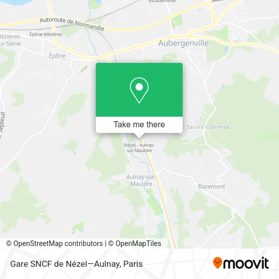 Gare SNCF de Nézel—Aulnay map