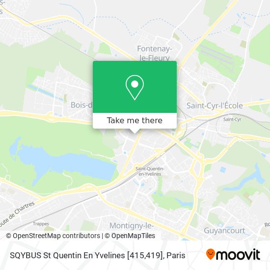 Mapa SQYBUS St Quentin En Yvelines [415,419]