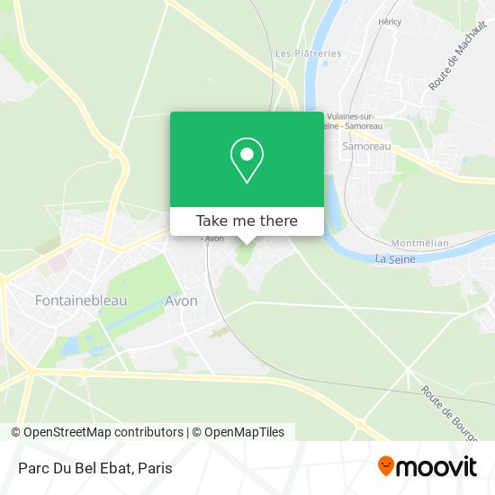 Parc Du Bel Ebat map