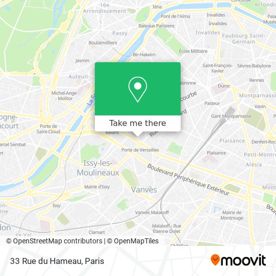 33 Rue du Hameau map