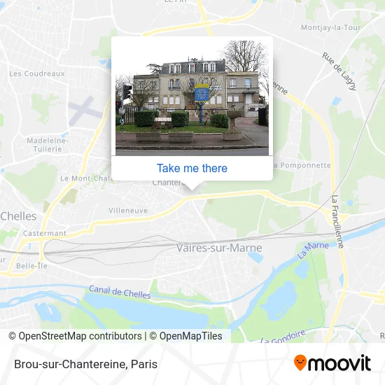 Brou-sur-Chantereine map