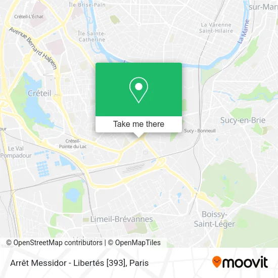 Arrêt Messidor - Libertés [393] map