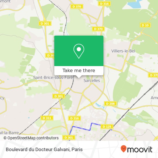 Boulevard du Docteur Galvani map