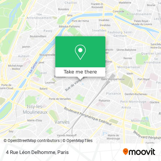4 Rue Léon Delhomme map