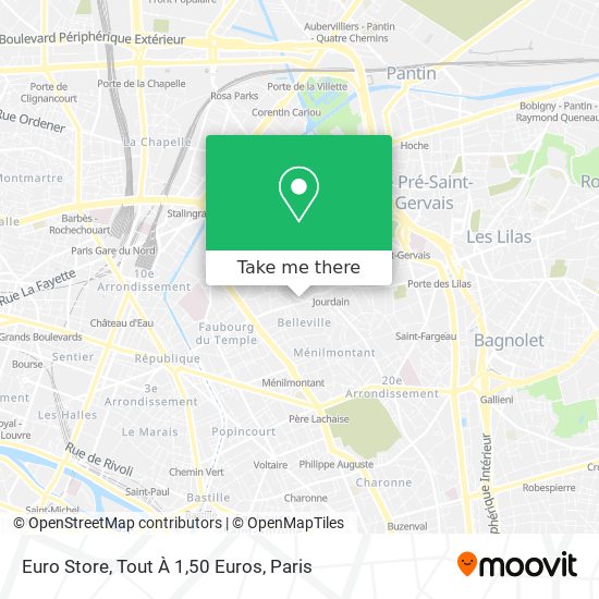 Euro Store, Tout À 1,50 Euros map