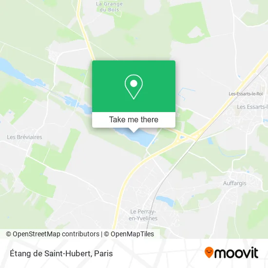 Étang de Saint-Hubert map
