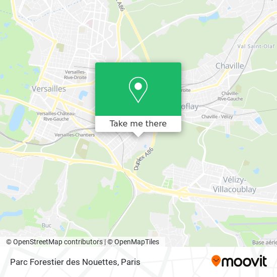 Parc Forestier des Nouettes map