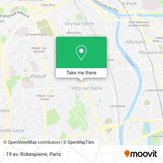 19 av. Robespierre map