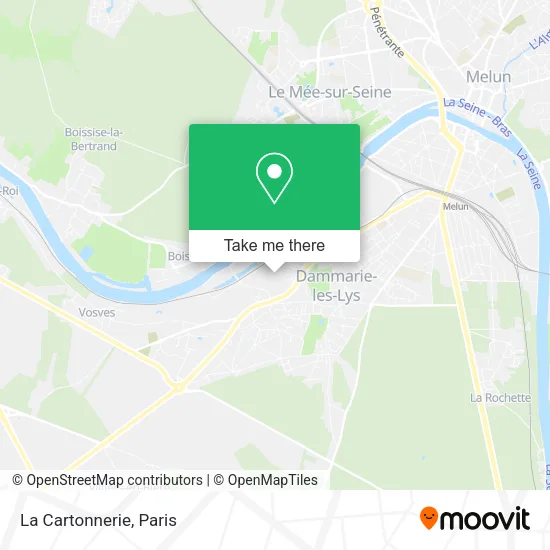 La Cartonnerie map