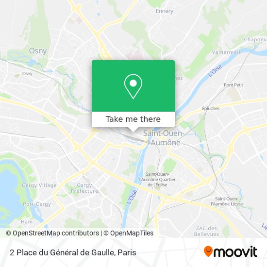 2 Place du Général de Gaulle map
