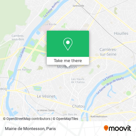 Mairie de Montesson map