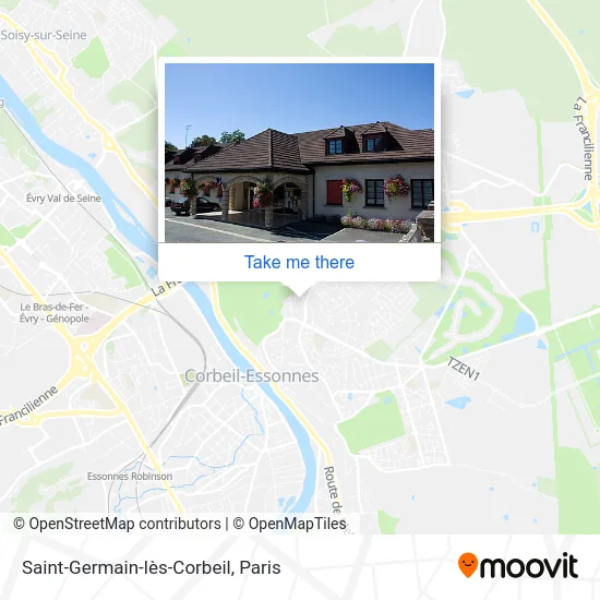 Saint-Germain-lès-Corbeil map