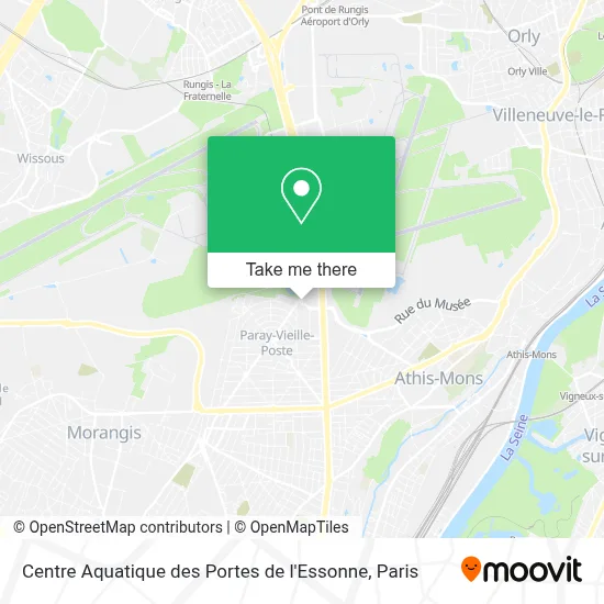 ¿Cómo llegar a Centre Aquatique des Portes de l'Essonne en Paray ...