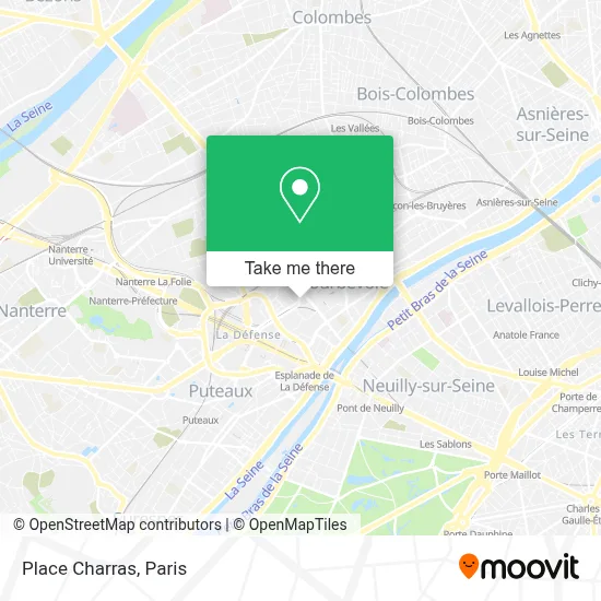 Place Charras map