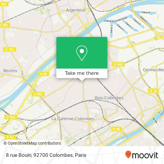 8 rue Bouin, 92700 Colombes map