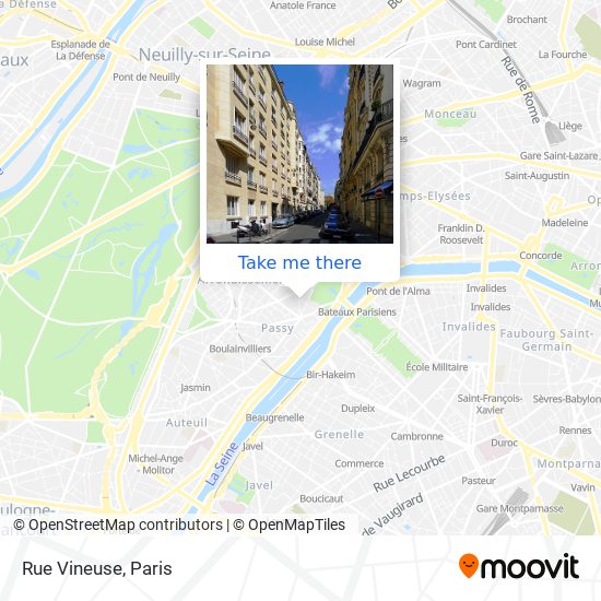 Rue Vineuse map