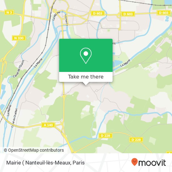 Mairie map