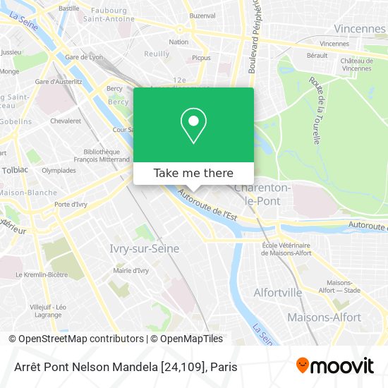 Arrêt Pont Nelson Mandela [24,109] map