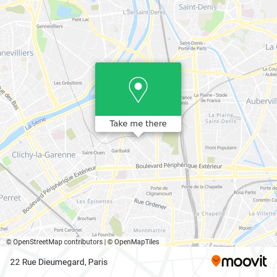 22 Rue Dieumegard map
