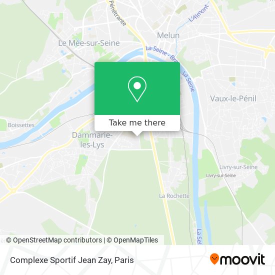 Complexe Sportif Jean Zay map