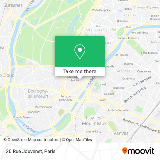 26 Rue Jouvenet map