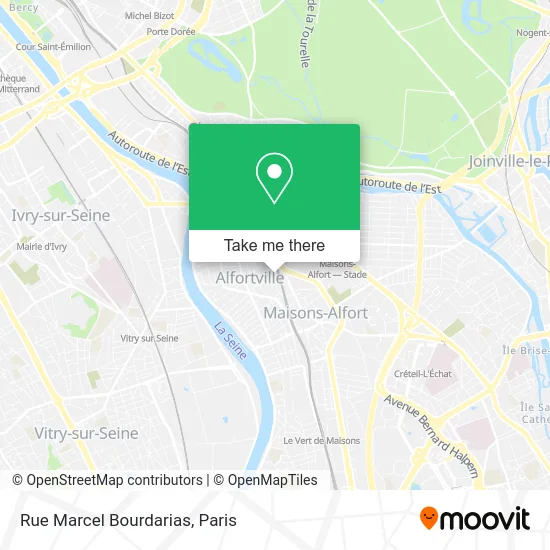 Rue Marcel Bourdarias map