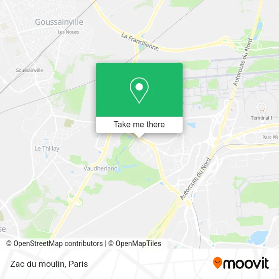 Zac du moulin map
