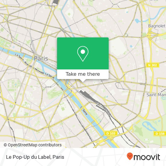 Le Pop-Up du Label map