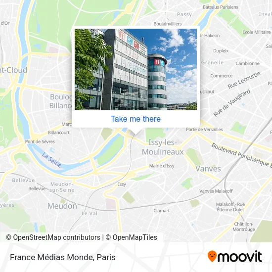 France Médias Monde map