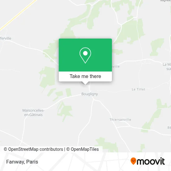 Fanway map