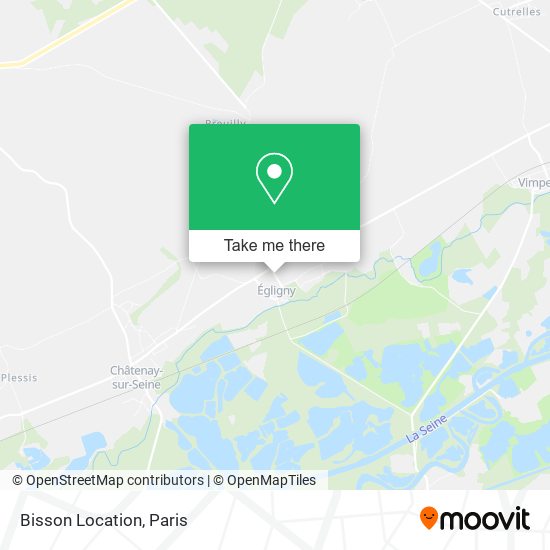 Bisson Location map