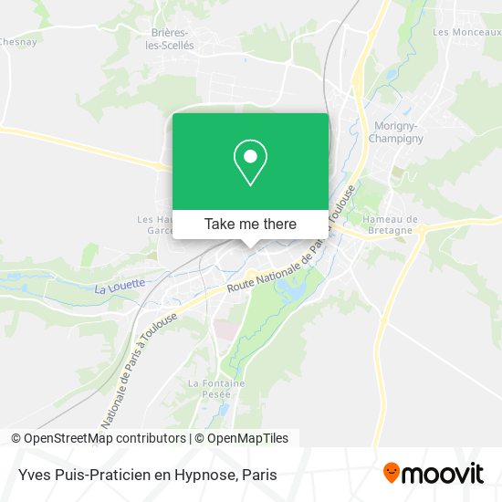 Yves Puis-Praticien en Hypnose map