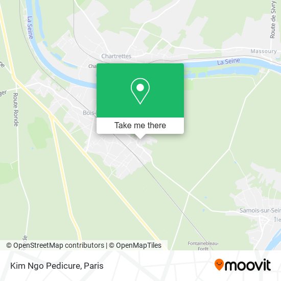 Kim Ngo Pedicure map
