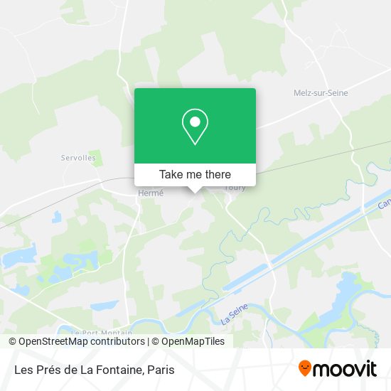 Les Prés de La Fontaine map