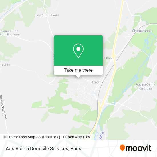 Mapa Ads Aide à Domicile Services