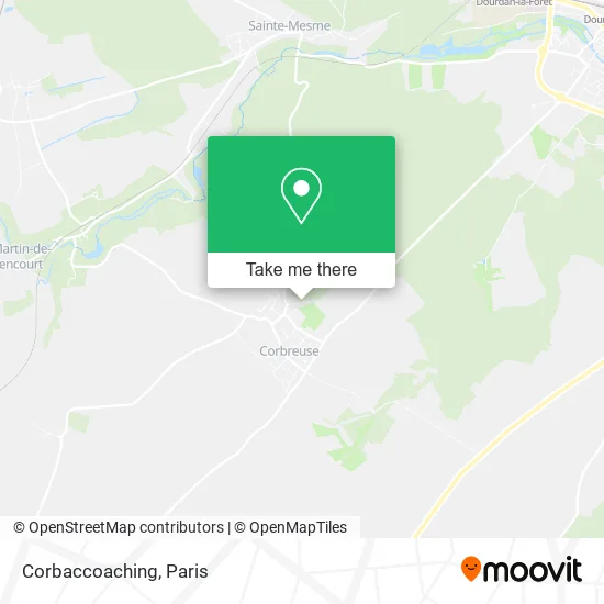 Corbaccoaching map