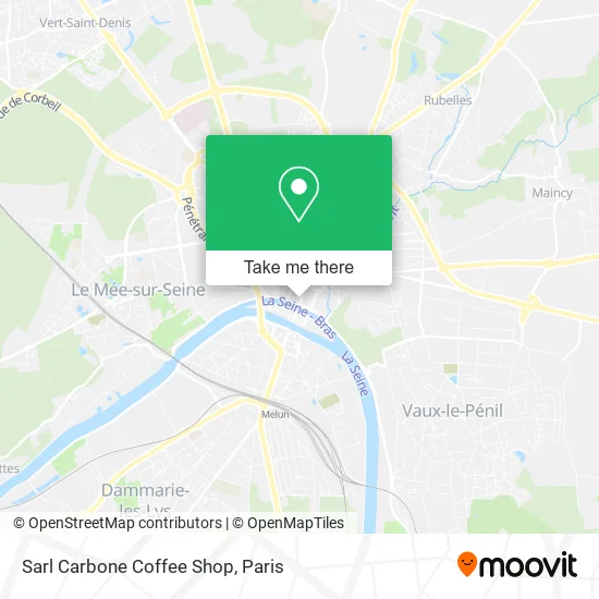 Sarl Carbone Coffee Shop map