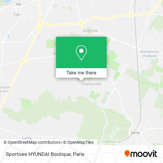 Mapa Sportives HYUNDAI Boutique