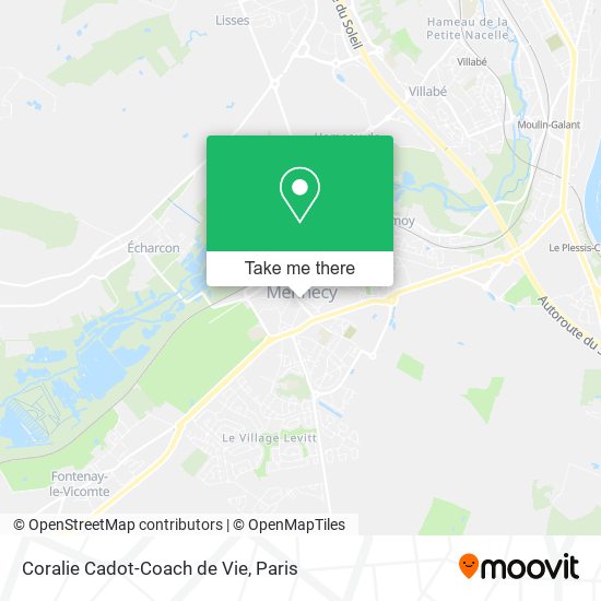 Coralie Cadot-Coach de Vie map