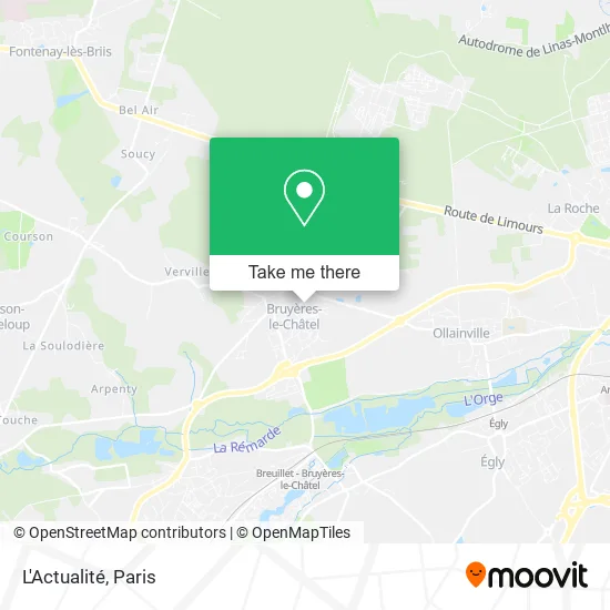 L'Actualité map