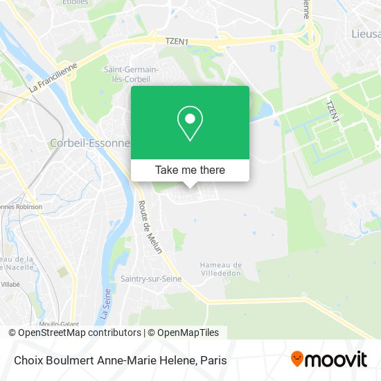 Mapa Choix Boulmert Anne-Marie Helene