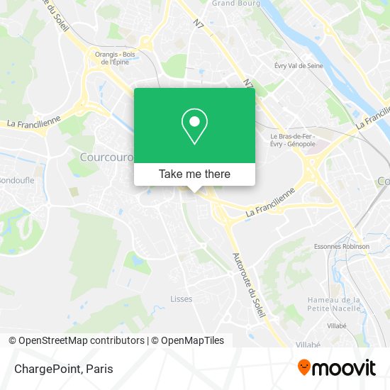 ChargePoint map