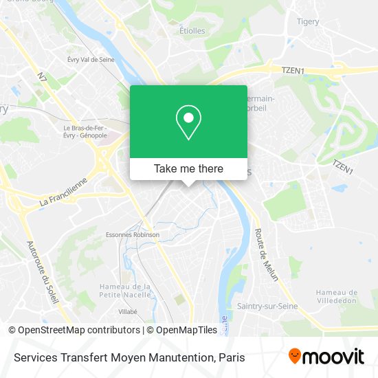 Services Transfert Moyen Manutention map