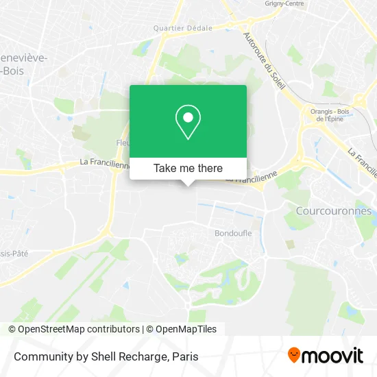 Community by Shell Recharge map
