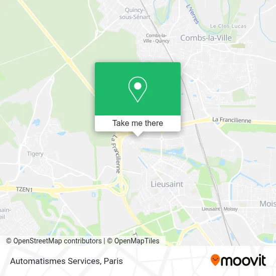 Automatismes Services map
