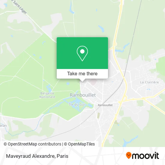 Maveyraud Alexandre map