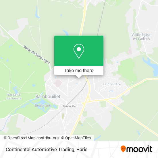 Continental Automotive Trading map